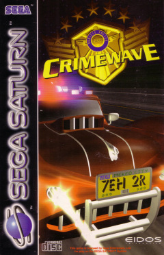 Crimewave for the Sega Saturn Front Cover Box Scan