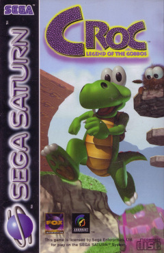 Croc: Legend of the Gobbos for the Sega Saturn Front Cover Box Scan