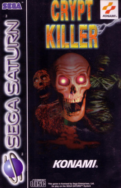Crypt Killer for the Sega Saturn Front Cover Box Scan