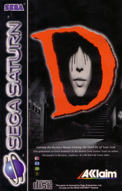 D for the Sega Saturn Front Cover Box Scan