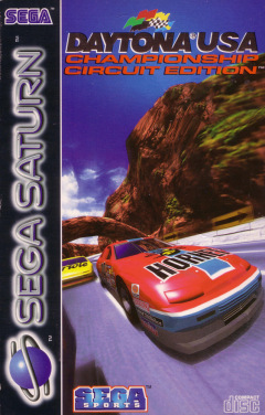 Daytona USA: Championship Circuit Edition for the Sega Saturn Front Cover Box Scan
