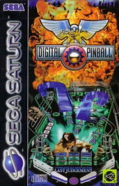 Digital Pinball for the Sega Saturn Front Cover Box Scan