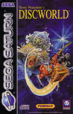 Terry Pratchett's Discworld for the Sega Saturn Front Cover Box Scan