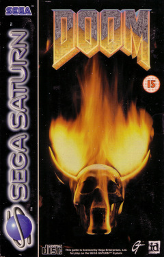 Doom for the Sega Saturn Front Cover Box Scan