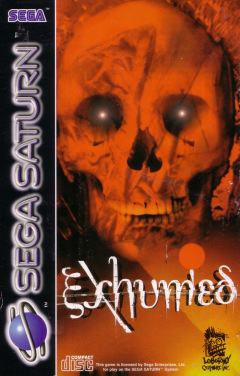 Exhumed for the Sega Saturn Front Cover Box Scan
