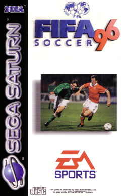 FIFA Soccer '96 for the Sega Saturn Front Cover Box Scan