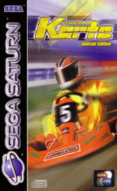 Formula Karts Special Edition for the Sega Saturn Front Cover Box Scan