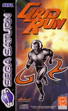 Grid Run for the Sega Saturn Front Cover Box Scan