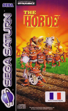 The Horde for the Sega Saturn Front Cover Box Scan