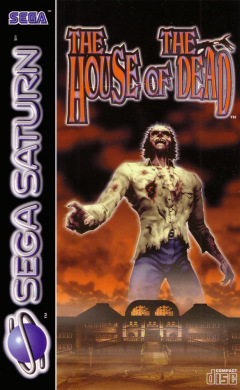 The House of the Dead for the Sega Saturn Front Cover Box Scan