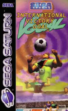 International Victory Goal for the Sega Saturn Front Cover Box Scan