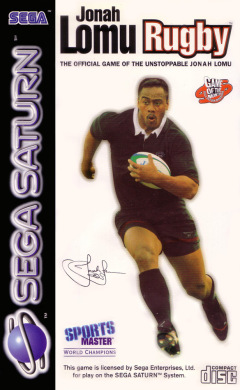 Jonah Lomu Rugby for the Sega Saturn Front Cover Box Scan