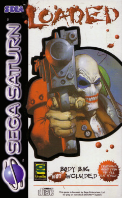 Loaded for the Sega Saturn Front Cover Box Scan