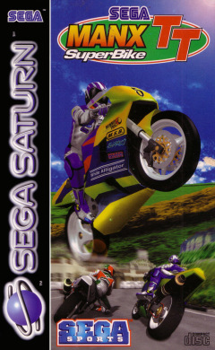 Manx TT Superbike for the Sega Saturn Front Cover Box Scan