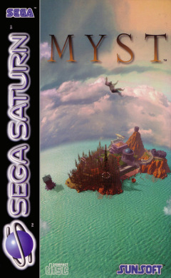 Myst for the Sega Saturn Front Cover Box Scan