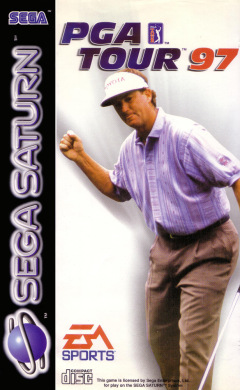 PGA Tour '97 for the Sega Saturn Front Cover Box Scan