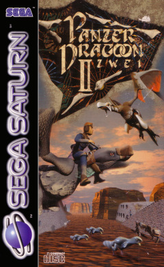 Panzer Dragoon II for the Sega Saturn Front Cover Box Scan