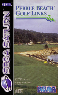 Pebble Beach Golf Links for the Sega Saturn Front Cover Box Scan