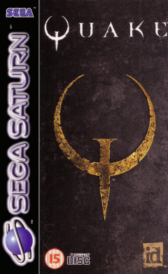 Quake for the Sega Saturn Front Cover Box Scan