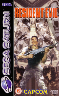 Resident Evil for the Sega Saturn Front Cover Box Scan