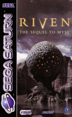 Riven: The Sequel to Myst for the Sega Saturn Front Cover Box Scan