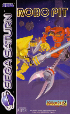 Robo Pit for the Sega Saturn Front Cover Box Scan