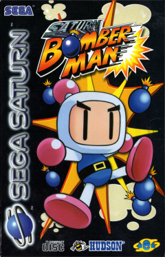 Saturn Bomberman for the Sega Saturn Front Cover Box Scan
