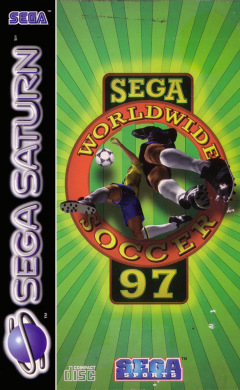 Sega Worldwide Soccer '97 for the Sega Saturn Front Cover Box Scan