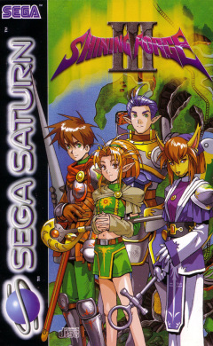 Shining Force III for the Sega Saturn Front Cover Box Scan