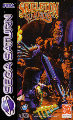 Skeleton Warriors for the Sega Saturn Front Cover Box Scan