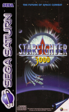 Starfighter 3000 for the Sega Saturn Front Cover Box Scan