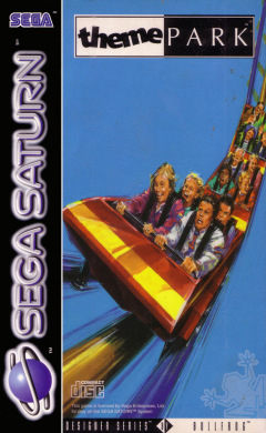 Theme Park for the Sega Saturn Front Cover Box Scan