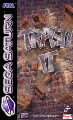 Trash It for the Sega Saturn Front Cover Box Scan