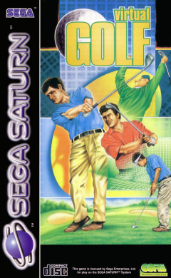 Virtual Golf for the Sega Saturn Front Cover Box Scan