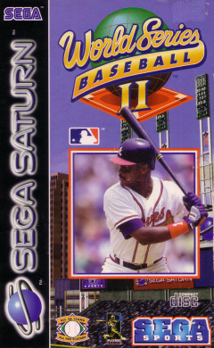 World Series Baseball II for the Sega Saturn Front Cover Box Scan