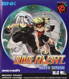 Dive Alert Matt Version for the SNK Neo Geo Pocket Color Front Cover Box Scan