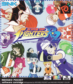 King of Fighters R-2 for the SNK Neo Geo Pocket Color Front Cover Box Scan