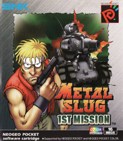 Metal Slug 1st Mission  for the SNK Neo Geo Pocket Color Front Cover Box Scan