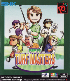 Neo Turf Masters for the SNK Neo Geo Pocket Color Front Cover Box Scan