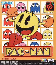 Pac-Man for the SNK Neo Geo Pocket Color Front Cover Box Scan