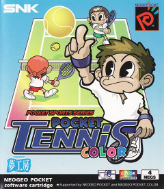 Pocket Tennis Color for the SNK Neo Geo Pocket Color Front Cover Box Scan