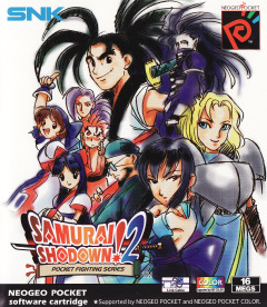 Samurai Shodown! II for the SNK Neo Geo Pocket Color Front Cover Box Scan