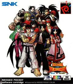 SNK Vs. Capcom Match of the Millenium for the SNK Neo Geo Pocket Color Front Cover Box Scan