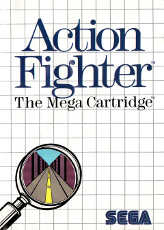 Action Fighter for the Sega Master System Front Cover Box Scan