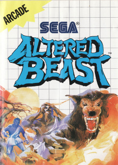 Altered Beast for the Sega Master System Front Cover Box Scan