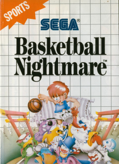 Basketball Nightmare for the Sega Master System Front Cover Box Scan
