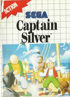 Captain Silver for the Sega Master System Front Cover Box Scan