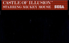 Scan of Castle of Illusion starring Mickey Mouse