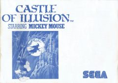 Scan of Castle of Illusion starring Mickey Mouse