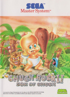 Chuck Rock II: Son of Chuck for the Sega Master System Front Cover Box Scan